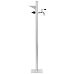 vidaXL Water Column | Silver | Aluminium, Chromed brass, Plastic | Standard 2