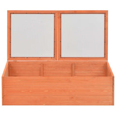 vidaXL Greenhouse Wood 100x50x34 cm 4