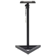 70083 vidaXL Studio Monitor Speaker Stands 2 pcs Black Steel 3