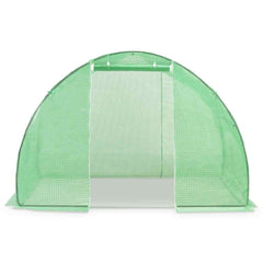 vidaXL Greenhouse | Green | PE mesh fabric, Galvanised Steel | 4.5 square metres 5