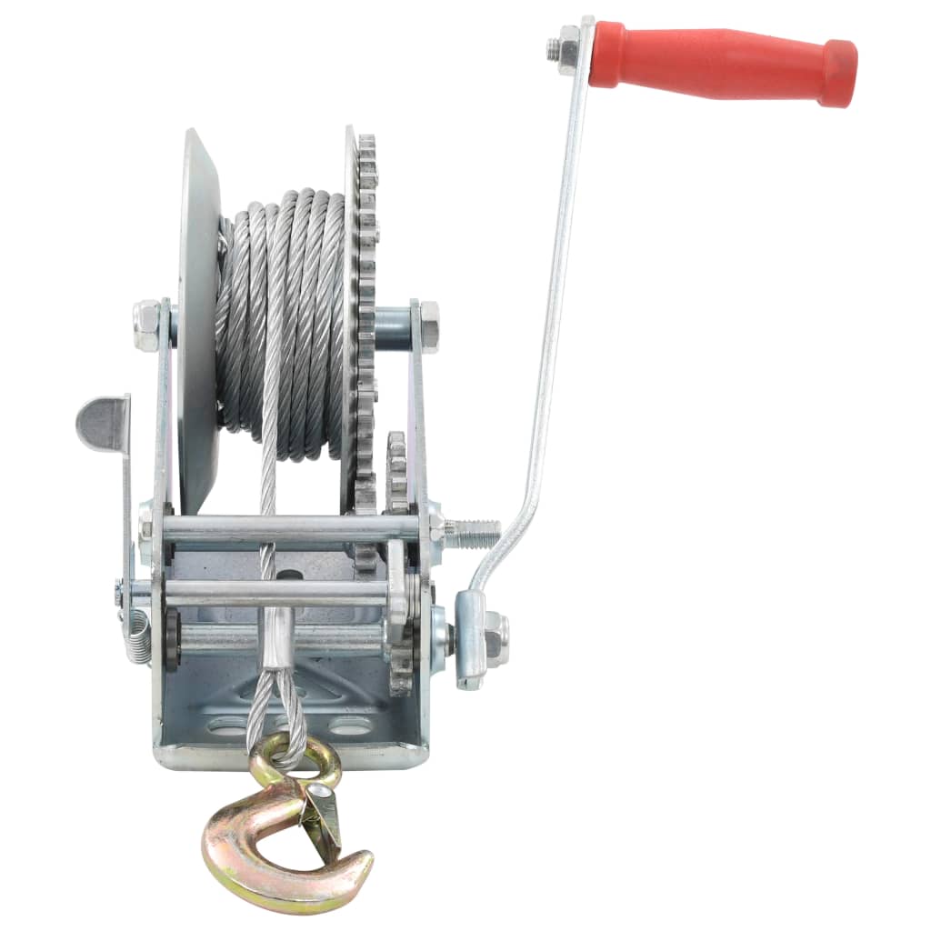 vidaXL Hand Winch 1360 kg 2
