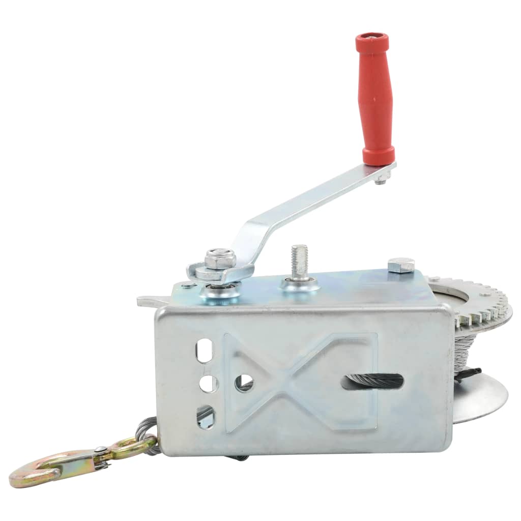 vidaXL Hand Winch 1360 kg 4