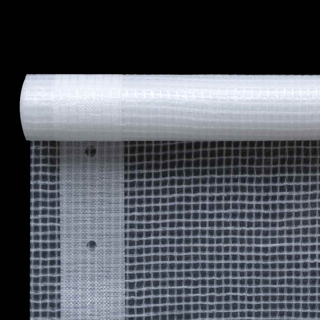 45540 vidaXL Leno Tarpaulin 260 g/m² 1,5x10 m White 4