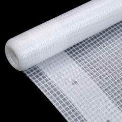 45555 vidaXL Leno Tarpaulin 260 g/m² 3x6 m White 5