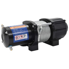 210447 vidaXL Electric Winch 12 V 4500 lbs 2040 kg with Remote Control 2