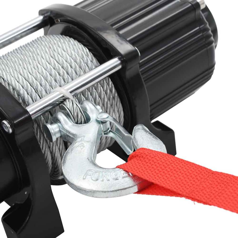 210447 vidaXL Electric Winch 12 V 4500 lbs 2040 kg with Remote Control 4