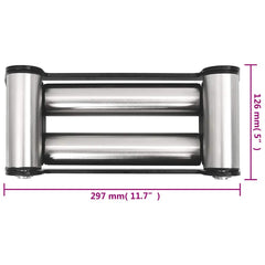 vidaXL 4-Way Fairlead Steel 8000-13000 lbs 6