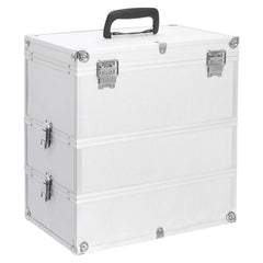 Make-up Case 37x24x40 cm Aluminium Silver