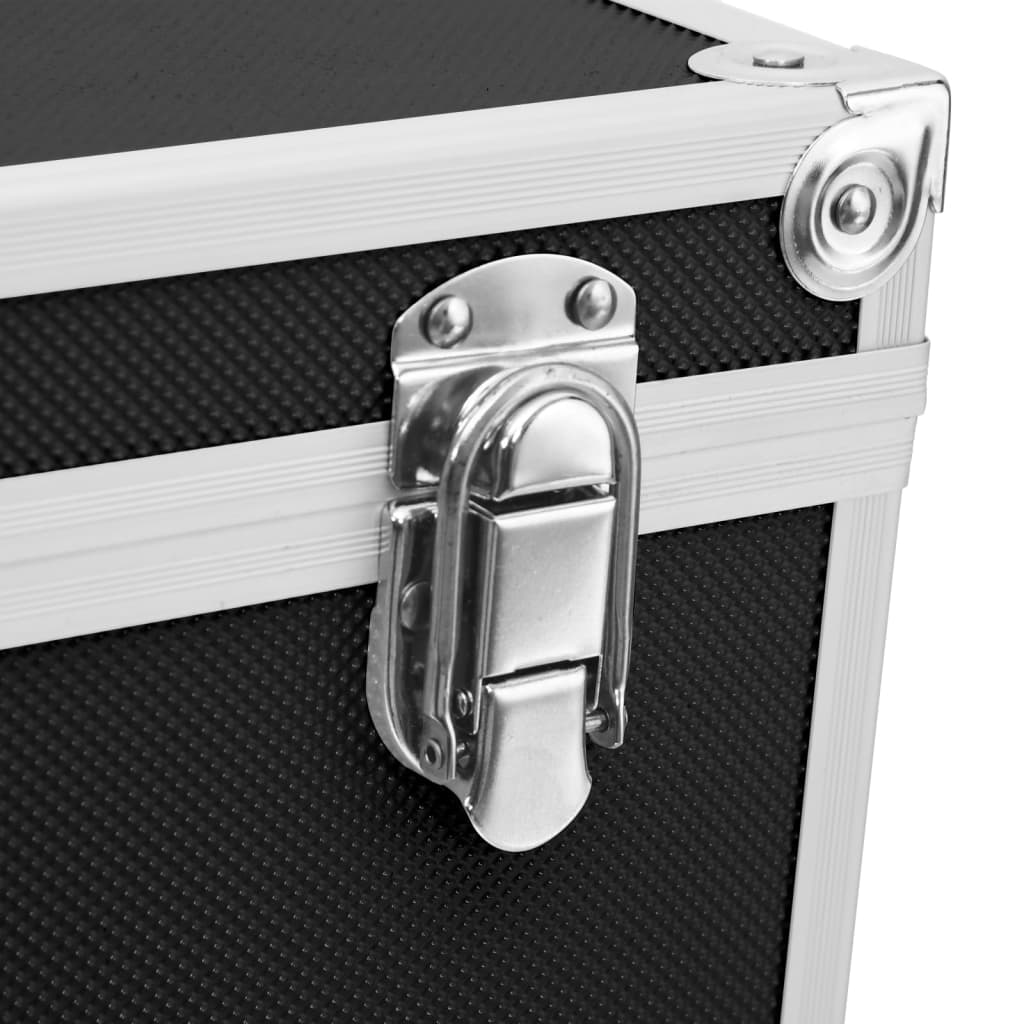 Make-up Case 37x24x40 cm Aluminium Black