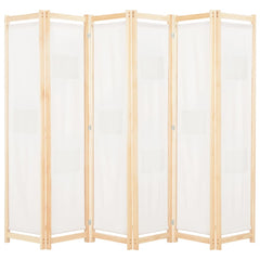 vidaXL 5-Panel Room Divider 200x170x4 cm Fabric