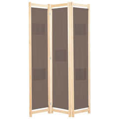 vidaXL 5-Panel Room Divider 200x170x4 cm Fabric