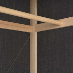 Wardrobe 79x40x170 cm Fabric Grey