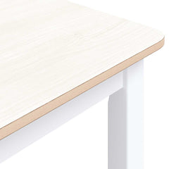vidaXL Dining Table | White and Brown 6