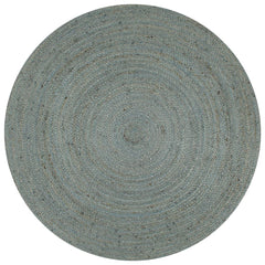 vidaXL Area Rug | Olive Green | Jute | 150 cm diameter | Durable | Area Rug 1