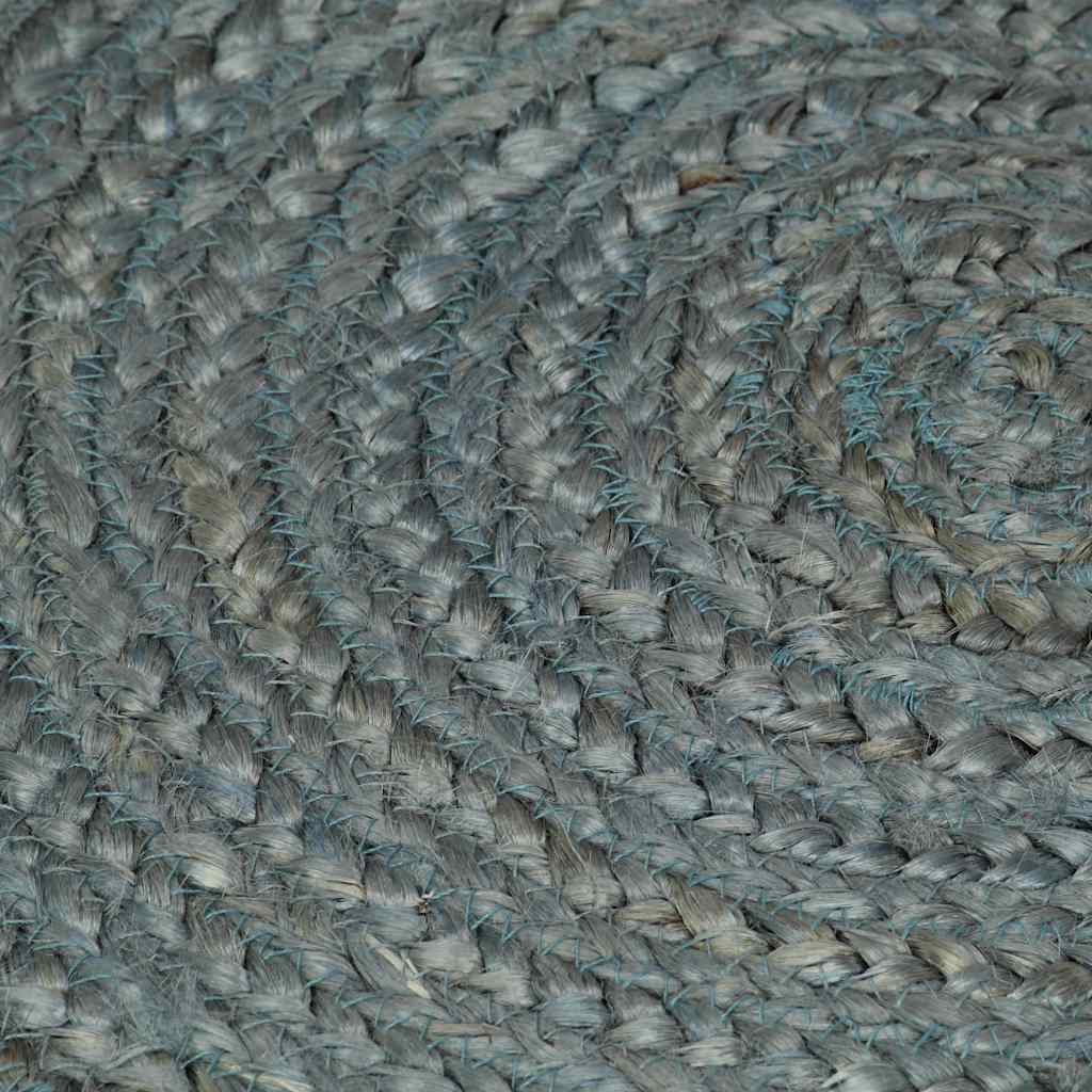 vidaXL Area Rug | Olive Green | Jute | 150 cm diameter | Durable | Area Rug 4