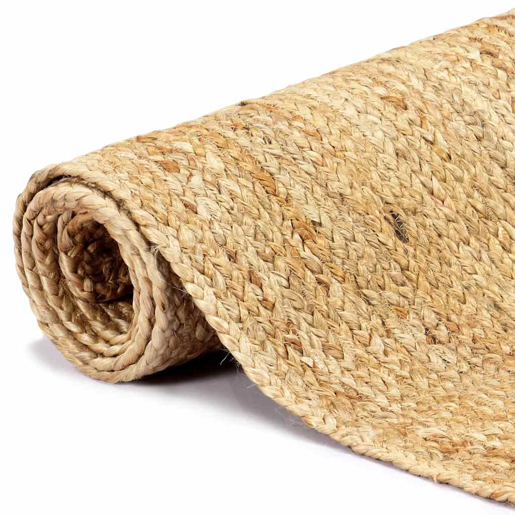 vidaXL Handmade Rug Jute Natural 80x160 cm 2