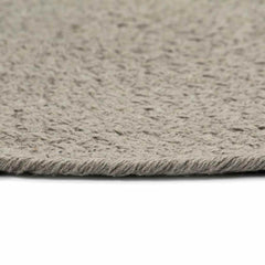 vidaXL Placemat | Set of 6 | Plain Grey | 100% Cotton | 38 cm diameter 3