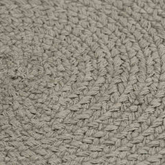 vidaXL Placemat | Set of 6 | Plain Grey | 100% Cotton | 38 cm diameter 4