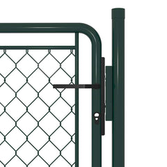 Garden Gate Steel Green 100 cm 75 cm