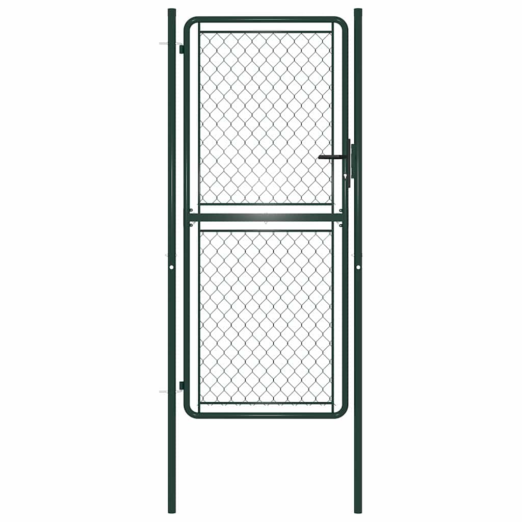 Garden Gate Steel Green 100 cm 175 cm