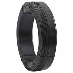 144477 vidaXL Fence Binding Wire 250 m 1,4/2 mm Steel Anthracite 2