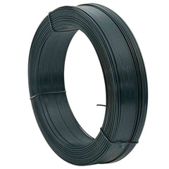 vidaXL Fence Binding Wire 250 m 2.3/3.8 mm Steel Blackish Green 2