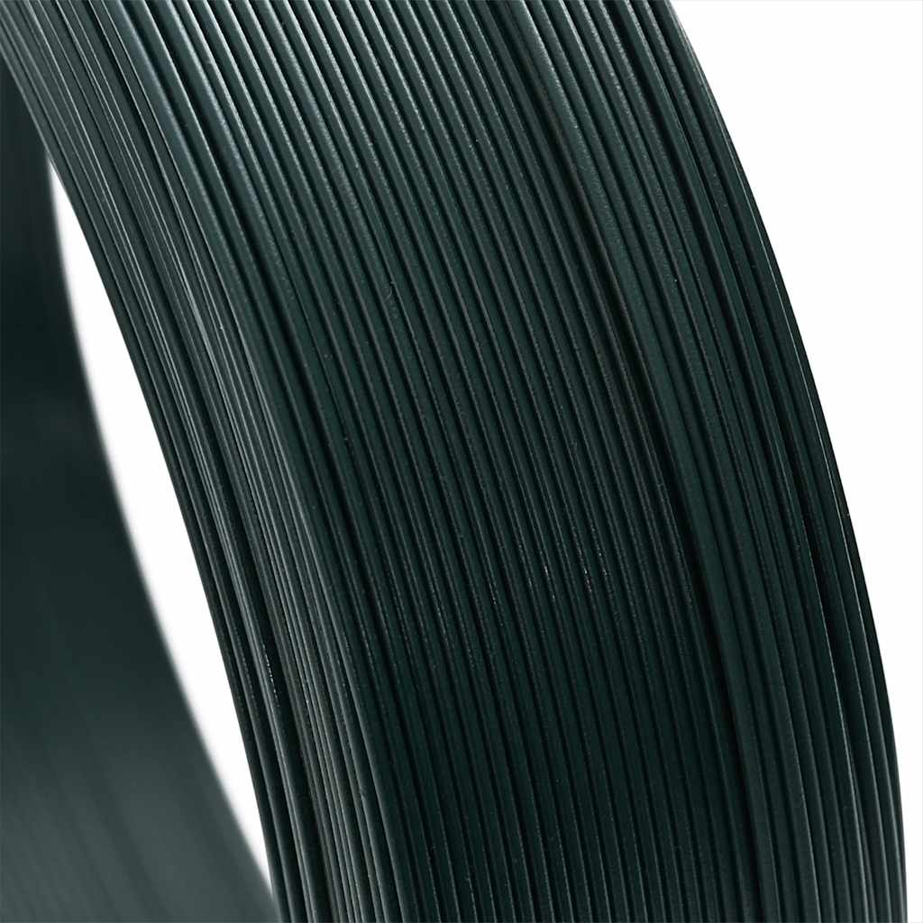 vidaXL Fence Binding Wire 250 m 2.3/3.8 mm Steel Blackish Green 6
