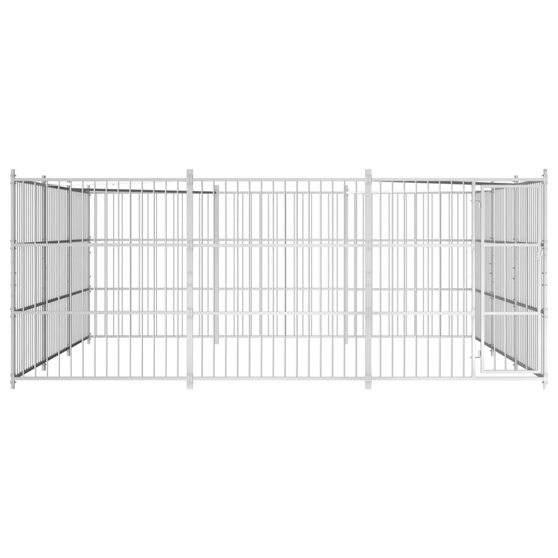 Outdoor Dog Kennel 450x450x185 cm