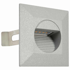 vidaXL Outdoor LED Wall Lights 6 pcs 2 W Silver Square 3