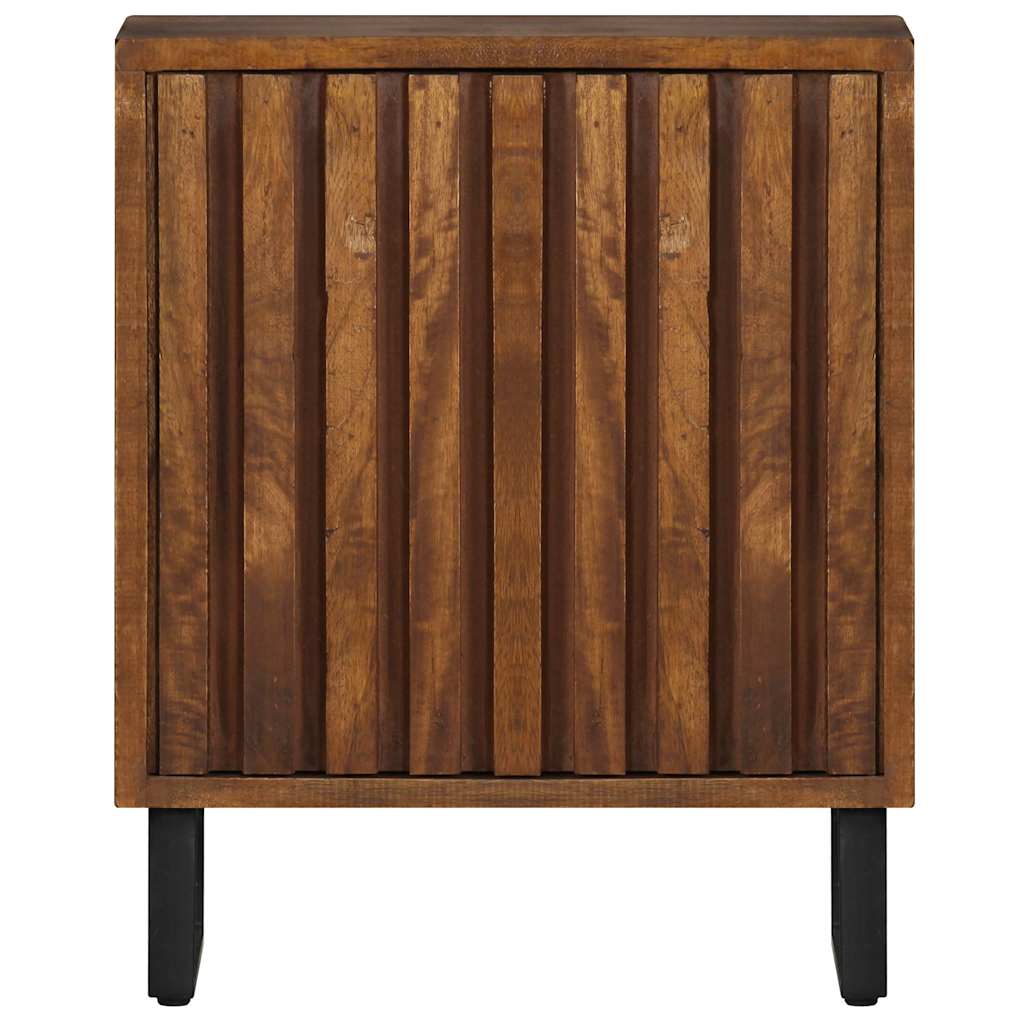 247942 vidaXL Bedside Cabinet 40x30x50 cm Solid Mango Wood 3