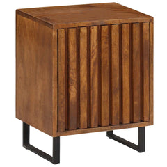 247942 vidaXL Bedside Cabinet 40x30x50 cm Solid Mango Wood 4