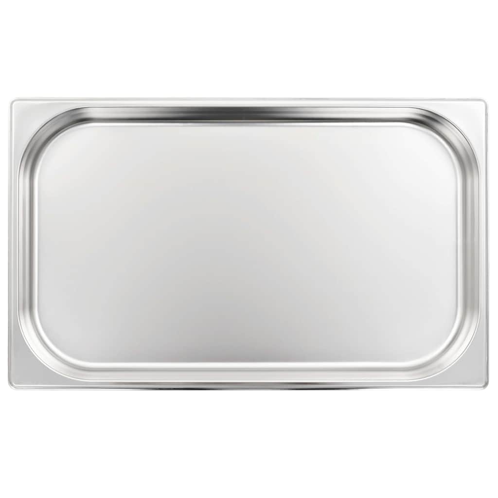 Gastronorm Containers 4 pcs GN 1/1 40 mm Stainless Steel, image 6
