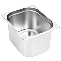 vidaXL Gastronorm Containers 2 pcs GN 1/2 200 mm Stainless Steel 4