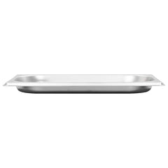 vidaXL Gastronorm Containers 12 pcs GN 1/4 20 mm Stainless Steel 6