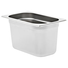 vidaXL Gastronorm Containers 4 pcs GN 1/4 150 mm Stainless Steel 3