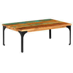 Coffee Table 100x60x35 cm 60 cm Solid reclaimed wood
