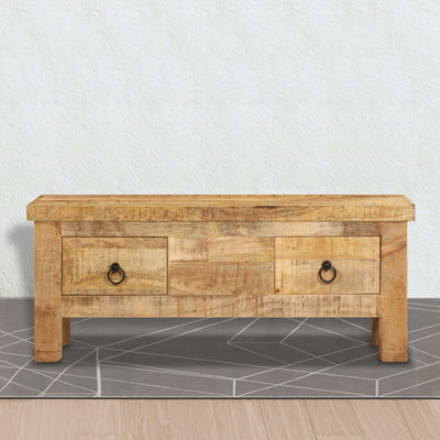 Coffee Table 90x45x35 cm Solid Mango Wood