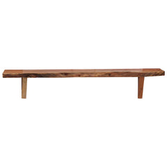 Wall Shelves 2 pcs Solid Acacia Wood 90 x 20 x 18 cm