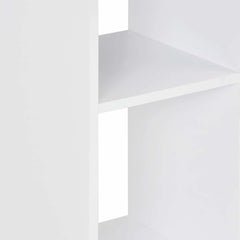 vidaXL Bar Table | White with concrete top | Engineered wood | 60x60x110 cm 5