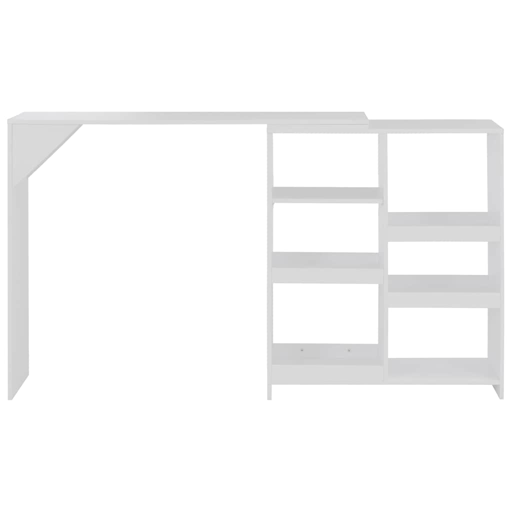 Bar Table with Moveable Shelf