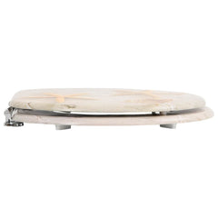 vidaXL Toilet Seats with Lids 2 pcs MDF Sea Star 5