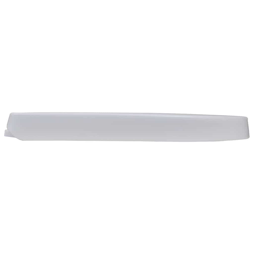 vidaXL Toilet Seats with Soft Close Lids 2 pcs Plastic White 3