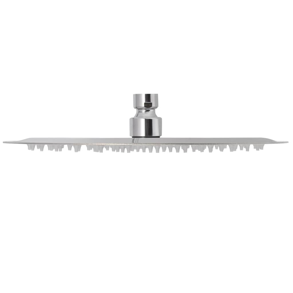 vidaXL Rain Shower Head 2 pcs Stainless Steel Ø 25 cm 4