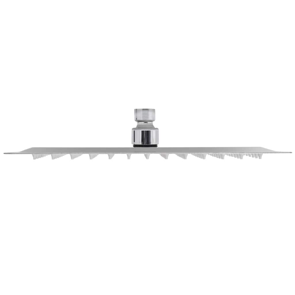 vidaXL Rain Shower Head 2 pcs Stainless Steel 25x25 cm 3