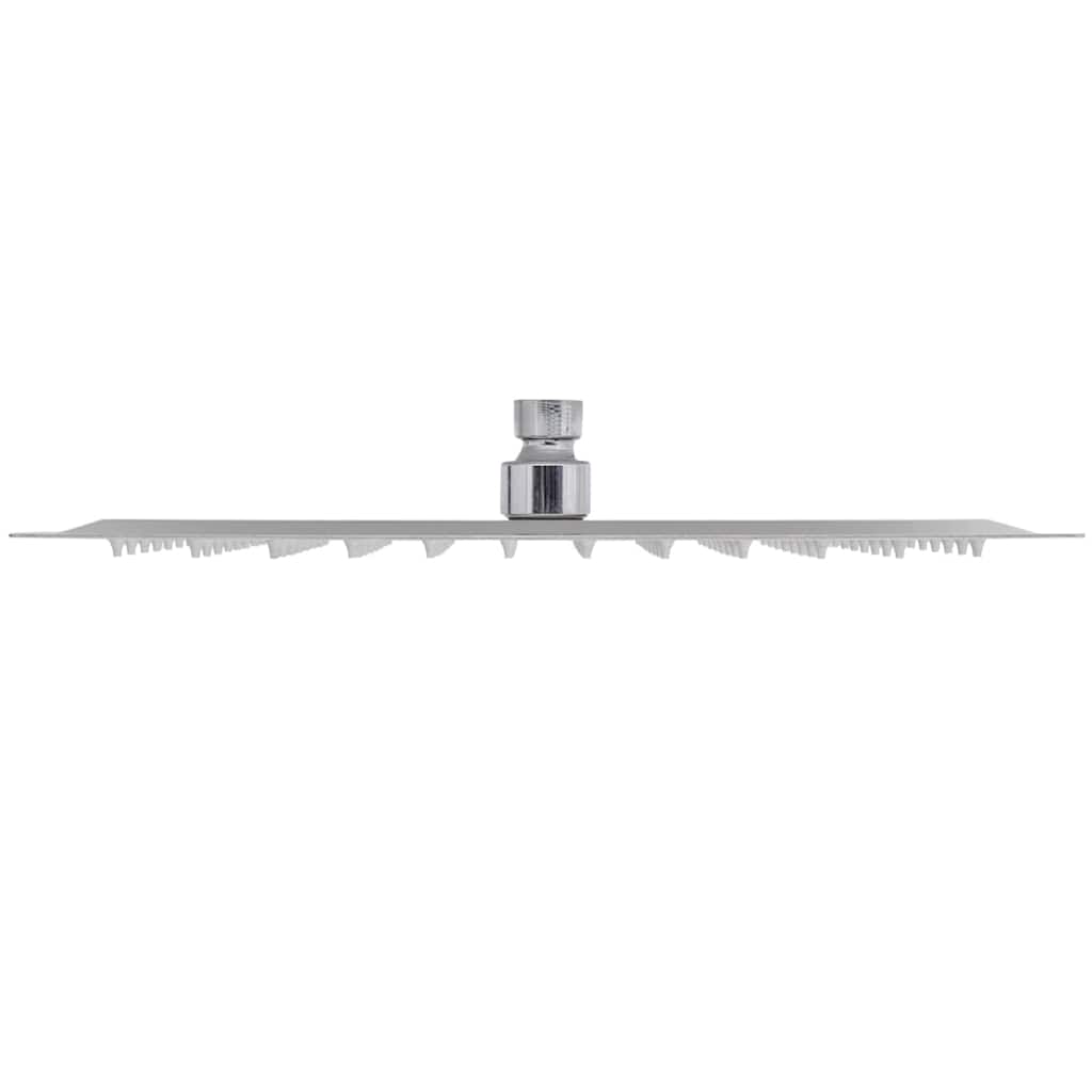 vidaXL Rain Shower Head 2 pcs Stainless Steel 20x30 cm 3