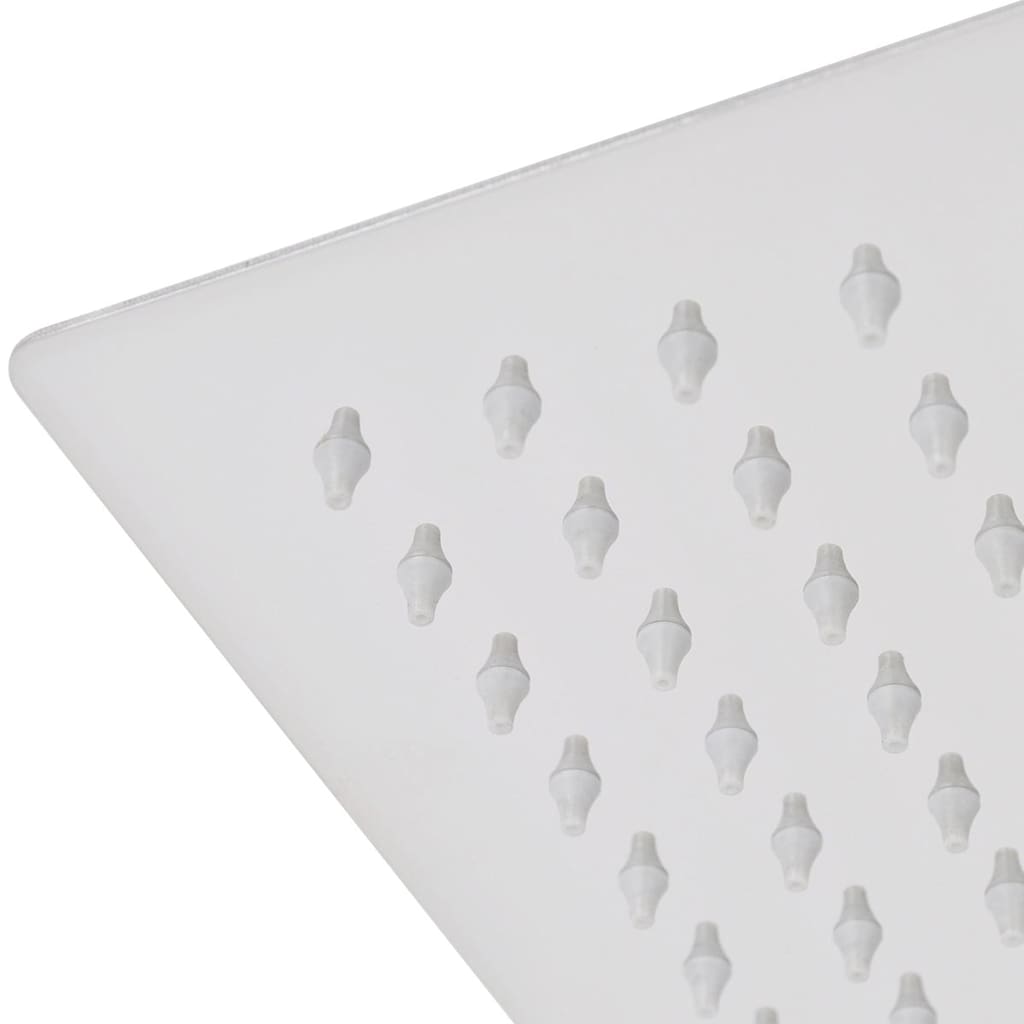 vidaXL Rain Shower Head 2 pcs Stainless Steel 20x30 cm 5