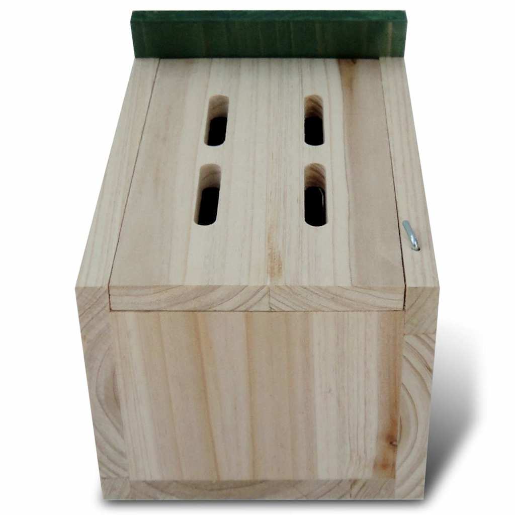 vidaXL Butterfly Houses 8 pcs Wood 14x15x22 cm 5