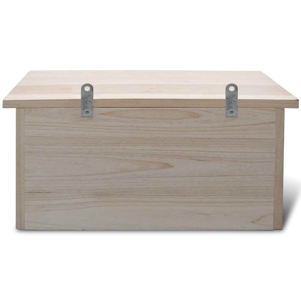 vidaXL Sparrow Houses 2 pcs Wood 44x15,5x21,5 cm 4