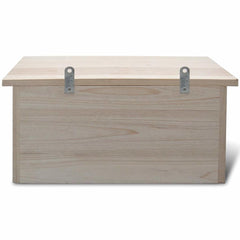 vidaXL Sparrow Houses 2 pcs Wood 44x15,5x21,5 cm 4
