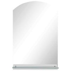 vidaXL Wall Mirror | Clear | Toughened glass | 40x60 cm | Wall mounting 3